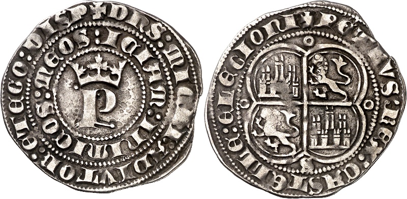 Tipo 12. Real de Anagrama del rey Pedro - Imagen 83