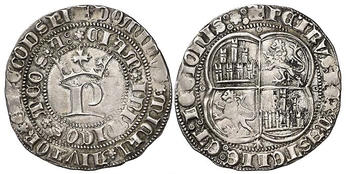 Tipo 12. Real de Anagrama del rey Pedro - Imagen 86