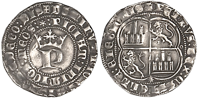 Tipo 12. Real de Anagrama del rey Pedro - Imagen 90