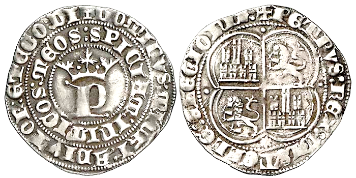 Tipo 12. Real de Anagrama del rey Pedro - Imagen 92