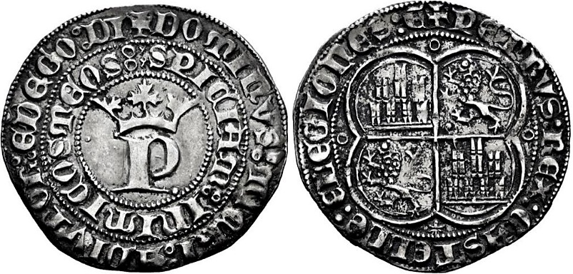 Tipo 12. Real de Anagrama del rey Pedro - Imagen 94