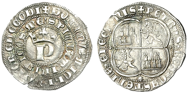 Tipo 12. Real de Anagrama del rey Pedro - Imagen 97