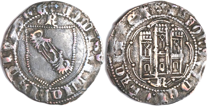 Tipo 13. Blanca con el Escudo de la Orden de la Banda - Imagen 1