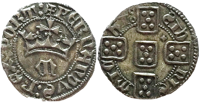 Tipo 13. Corvado o Pilarte con Letra Mayúscula Coronada - Imagen 1