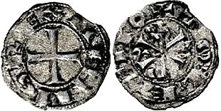 Tipo 13. Meaja de Crismón del taller de Toledo con lema “Toletvo” - Imagen 2