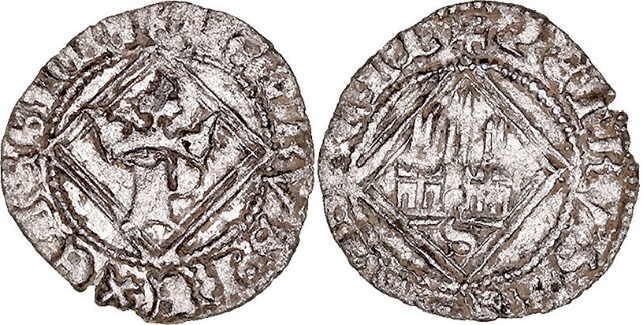 Tipo 14. Dinero de Anagrama en losange del rey Pedro - Imagen 11