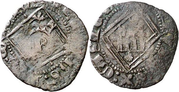 Tipo 14. Dinero de Anagrama en losange del rey Pedro - Imagen 12