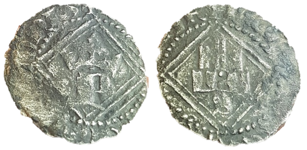 Tipo 14. Dinero de Anagrama en losange del rey Pedro - Imagen 15