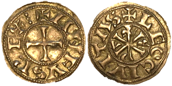 Tipo 14. Dinero de Crismón del taller de León, con lema “Leo Civitas” - Imagen 18