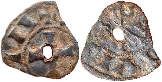 Tipo 14. Dinero de Crismón del taller de León, con lema “Leo Civitas” - Imagen 24