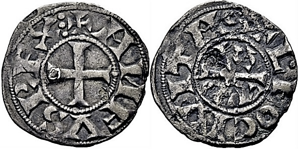 Tipo 14. Dinero de Crismón del taller de León, con lema “Leo Civitas” - Imagen 3