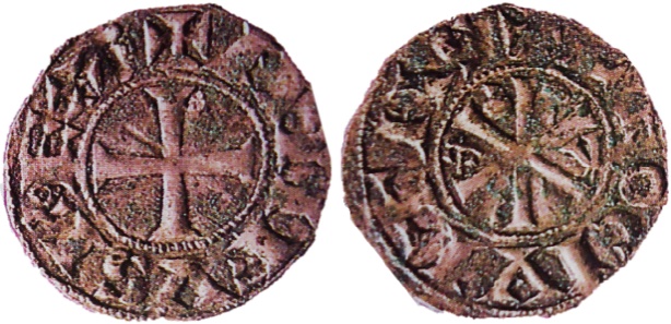 Tipo 14. Dinero de Crismón del taller de León, con lema “Leo Civitas” - Imagen 4