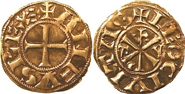 Tipo 14. Dinero de Crismón del taller de León, con lema “Leo Civitas” - Imagen 7