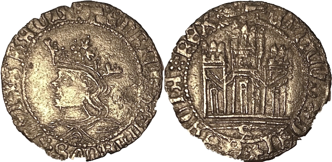 Tipo 14. Dinero de vellón del Ordenamiento de Aranda de Duero 1461 - Imagen 10