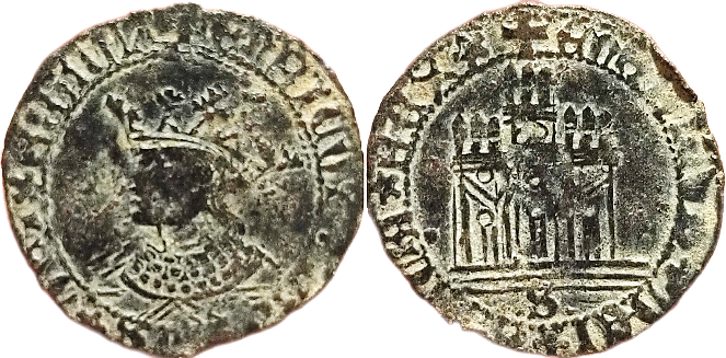 Tipo 14. Dinero de vellón del Ordenamiento de Aranda de Duero 1461 - Imagen 13