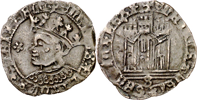 Tipo 14. Dinero de vellón del Ordenamiento de Aranda de Duero 1461 - Imagen 19