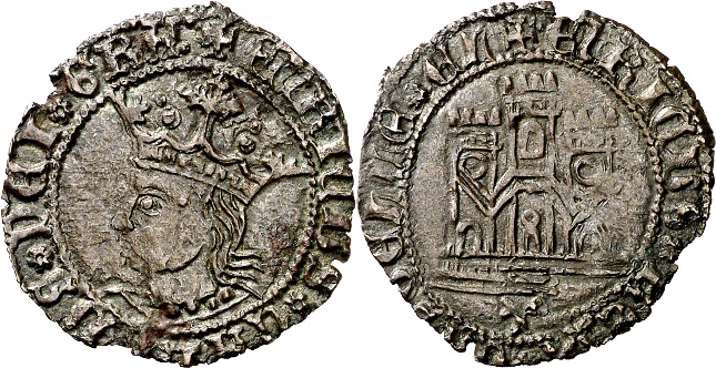 Tipo 14. Dinero de vellón del Ordenamiento de Aranda de Duero 1461 - Imagen 21