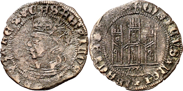 Tipo 14. Dinero de vellón del Ordenamiento de Aranda de Duero 1461 - Imagen 29