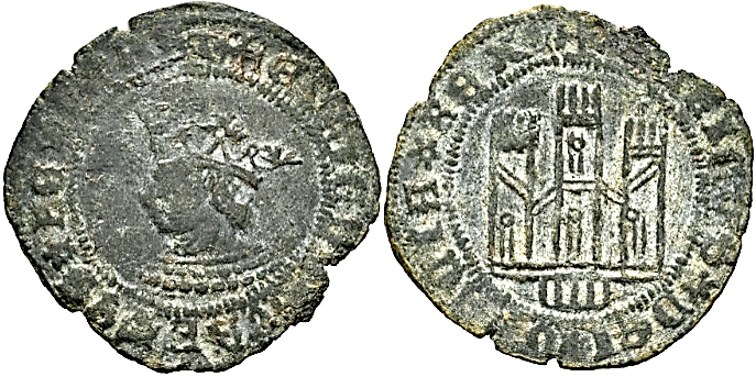 Tipo 14. Dinero de vellón del Ordenamiento de Aranda de Duero 1461 - Imagen 33