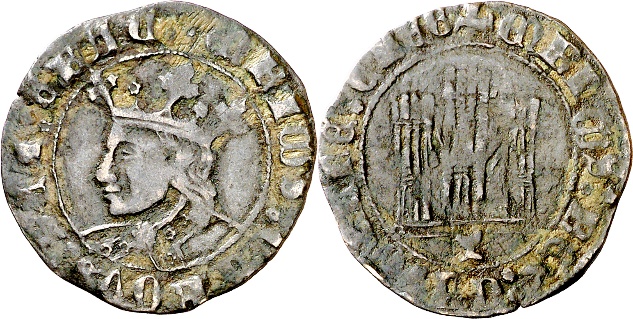 Tipo 14. Dinero de vellón del Ordenamiento de Aranda de Duero 1461 - Imagen 37