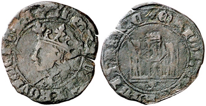 Tipo 14. Dinero de vellón del Ordenamiento de Aranda de Duero 1461 - Imagen 39