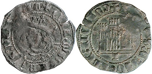 Tipo 14. Dinero de vellón del Ordenamiento de Aranda de Duero 1461 - Imagen 41