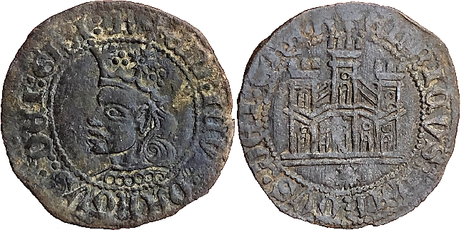 Tipo 14. Dinero de vellón del Ordenamiento de Aranda de Duero 1461 - Imagen 42