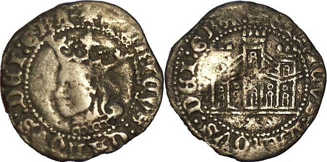 Tipo 14. Dinero de vellón del Ordenamiento de Aranda de Duero 1461 - Imagen 47