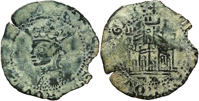 Tipo 14. Dinero de vellón del Ordenamiento de Aranda de Duero 1461 - Imagen 51