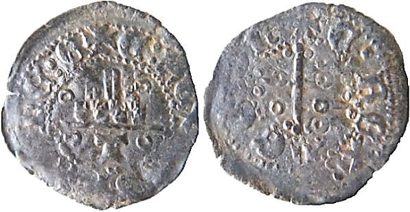 Tipo 14. Dinero toledano de la Cruz de Avis - Imagen 3
