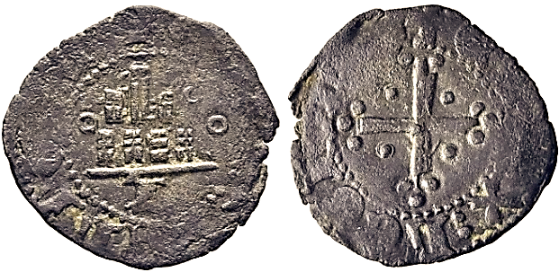 Tipo 14. Dinero toledano de la Cruz de Avis - Imagen 6