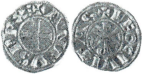 Tipo 15. Meaja de Crismón del taller de León con lema “Leo Civitas” - Imagen 1