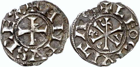 Tipo 15. Meaja de Crismón del taller de León con lema “Leo Civitas” - Imagen 4