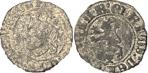 Tipo 15. Medio Dinero de vellón del Ordenamiento de Aranda de Duero de 1461 - Imagen 12