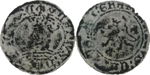 Tipo 15. Medio Dinero de vellón del Ordenamiento de Aranda de Duero de 1461 - Imagen 14