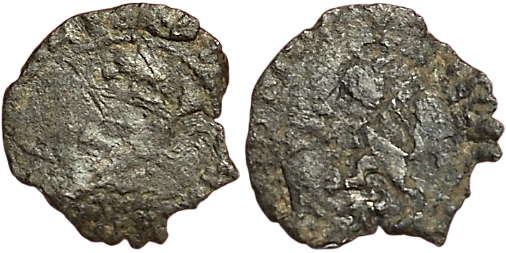 Tipo 15. Medio Dinero de vellón del Ordenamiento de Aranda de Duero de 1461 - Imagen 9