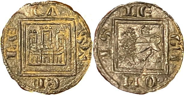 Tipo 15. “Moneda doble de Cobre” Alfonsí, o Doble Puguesa - Imagen 2