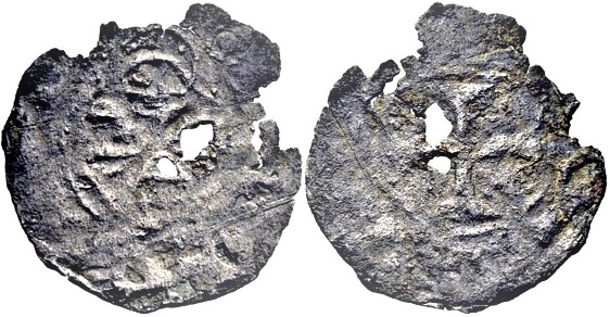 Tipo 15. Posible Meaja de la Reina Urraca en trono - Imagen 1