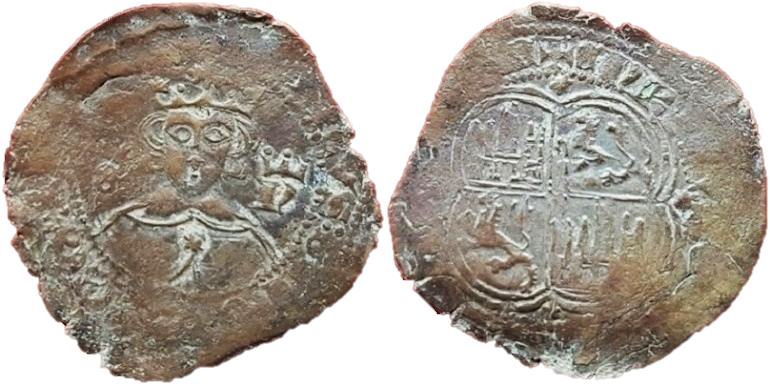 Tipo 15. Real de vellón con busto de rey de frente - Imagen 101
