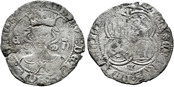 Tipo 15. Real de vellón con busto de rey de frente - Imagen 11