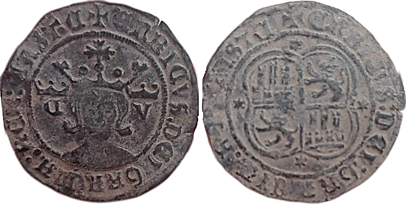 Tipo 15. Real de vellón con busto de rey de frente - Imagen 113