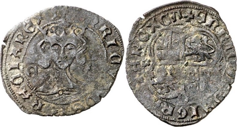 Tipo 15. Real de vellón con busto de rey de frente - Imagen 20