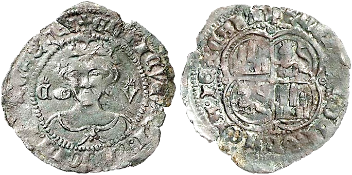 Tipo 15. Real de vellón con busto de rey de frente - Imagen 22