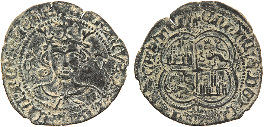 Tipo 15. Real de vellón con busto de rey de frente - Imagen 25