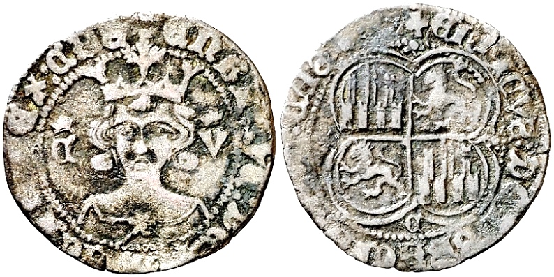 Tipo 15. Real de vellón con busto de rey de frente - Imagen 27