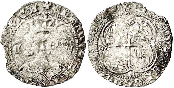 Tipo 15. Real de vellón con busto de rey de frente - Imagen 28