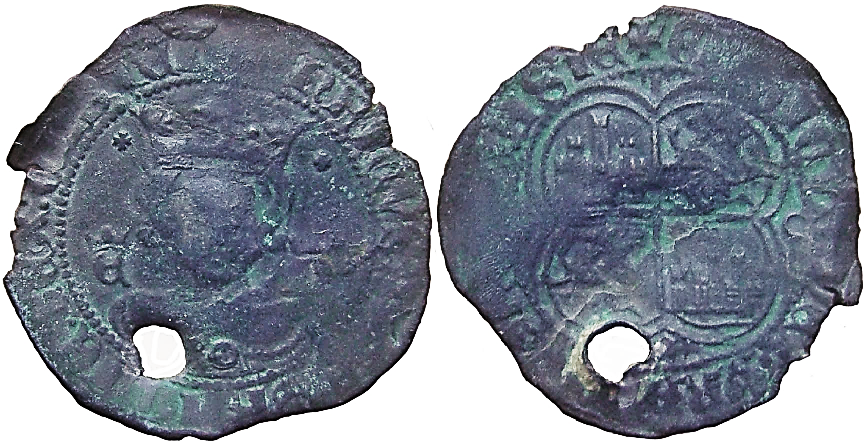 Tipo 15. Real de vellón con busto de rey de frente - Imagen 33