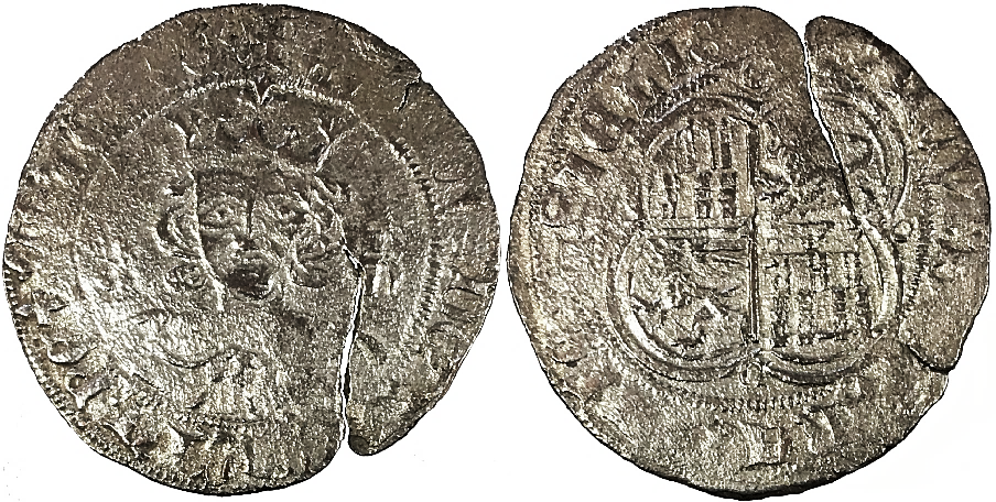 Tipo 15. Real de vellón con busto de rey de frente - Imagen 4