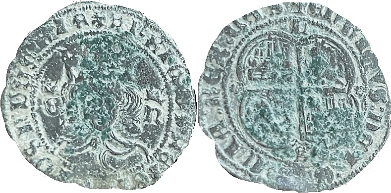 Tipo 15. Real de vellón con busto de rey de frente - Imagen 52