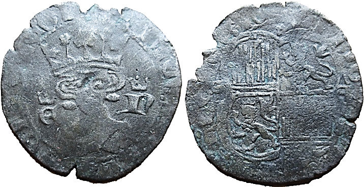 Tipo 15. Real de vellón con busto de rey de frente - Imagen 57